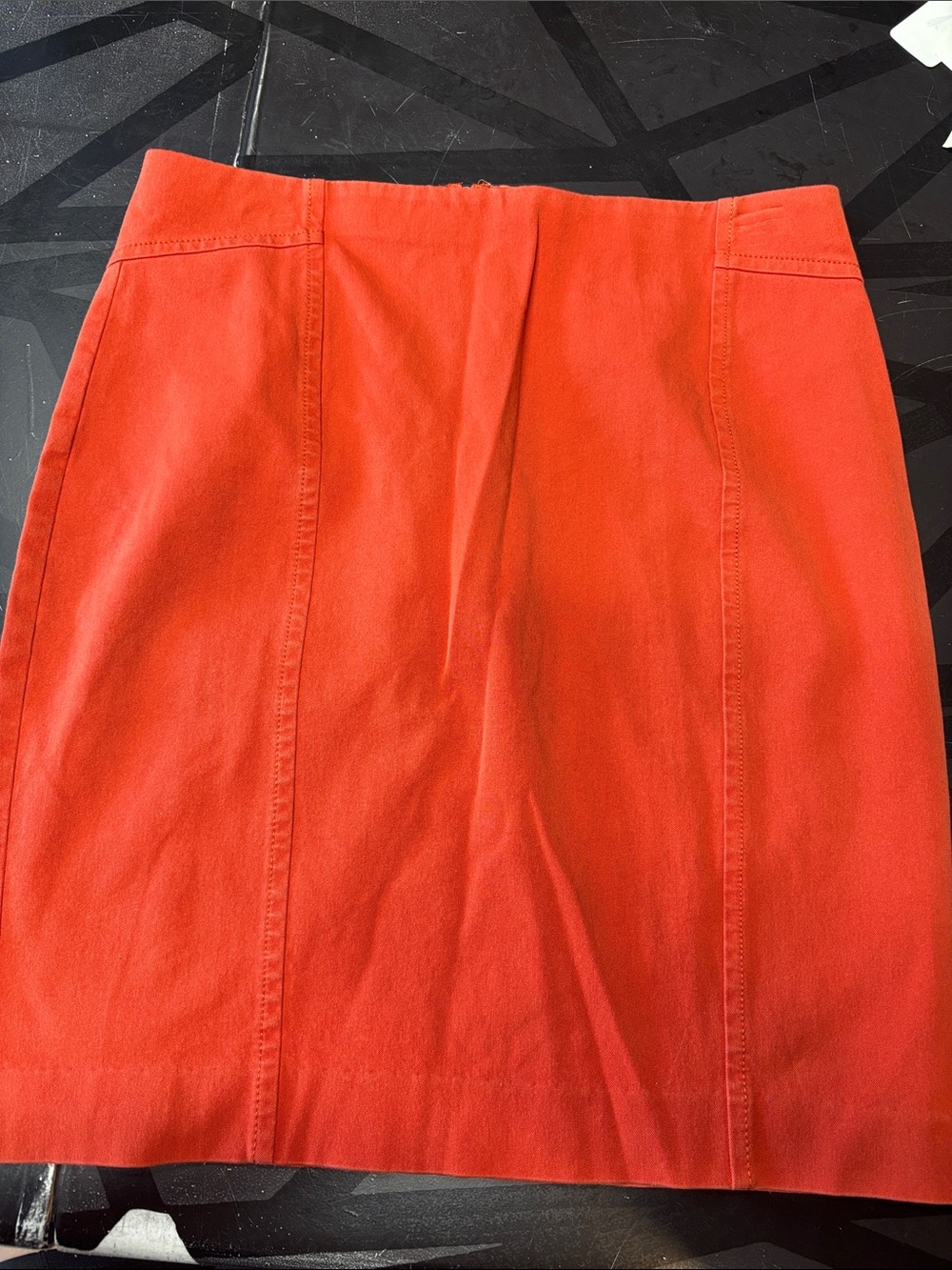 Ann Taylor burnt orange Pencil Skirt b222